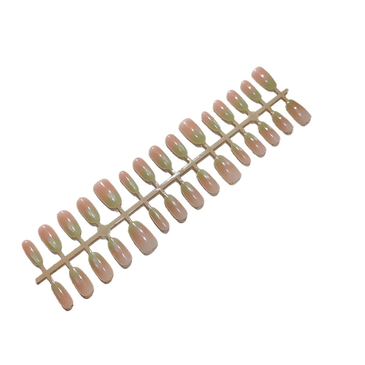 Groene Druif Guave Cat Eye Nepnagels Kort Medium Ovaal