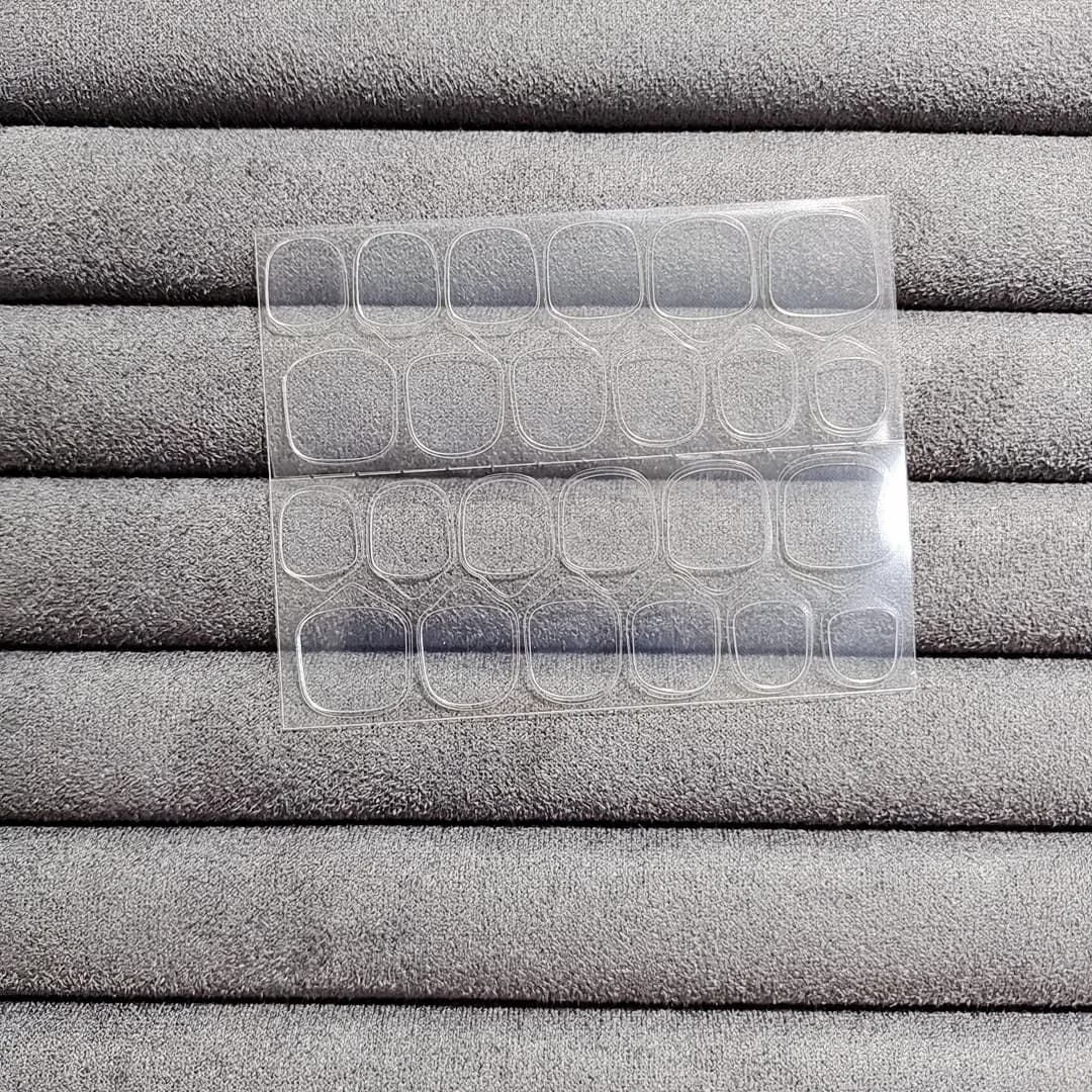 Herbruikbare dubbelzijdige nagelkleefstrips voor kunstnagels